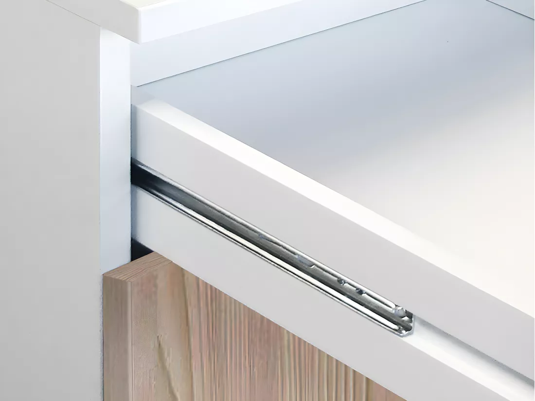 Cuisine complète - Avec plan de travail 240 cm - Naturel clair & Blanc - TRATTORIA