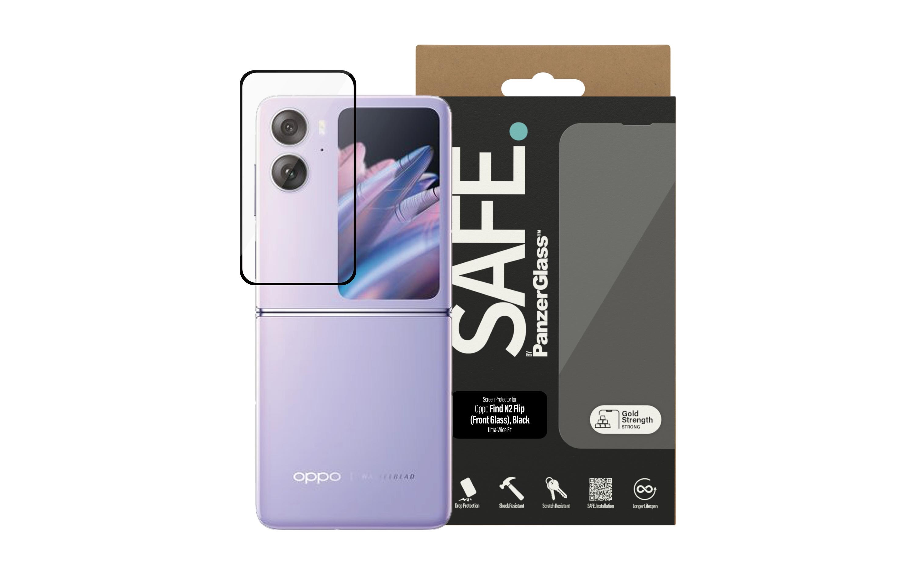 Displayschutz Case Friendly OPPO N2 FlipFront-Display-Schutzfolie für das Oppo Find N2 Flip