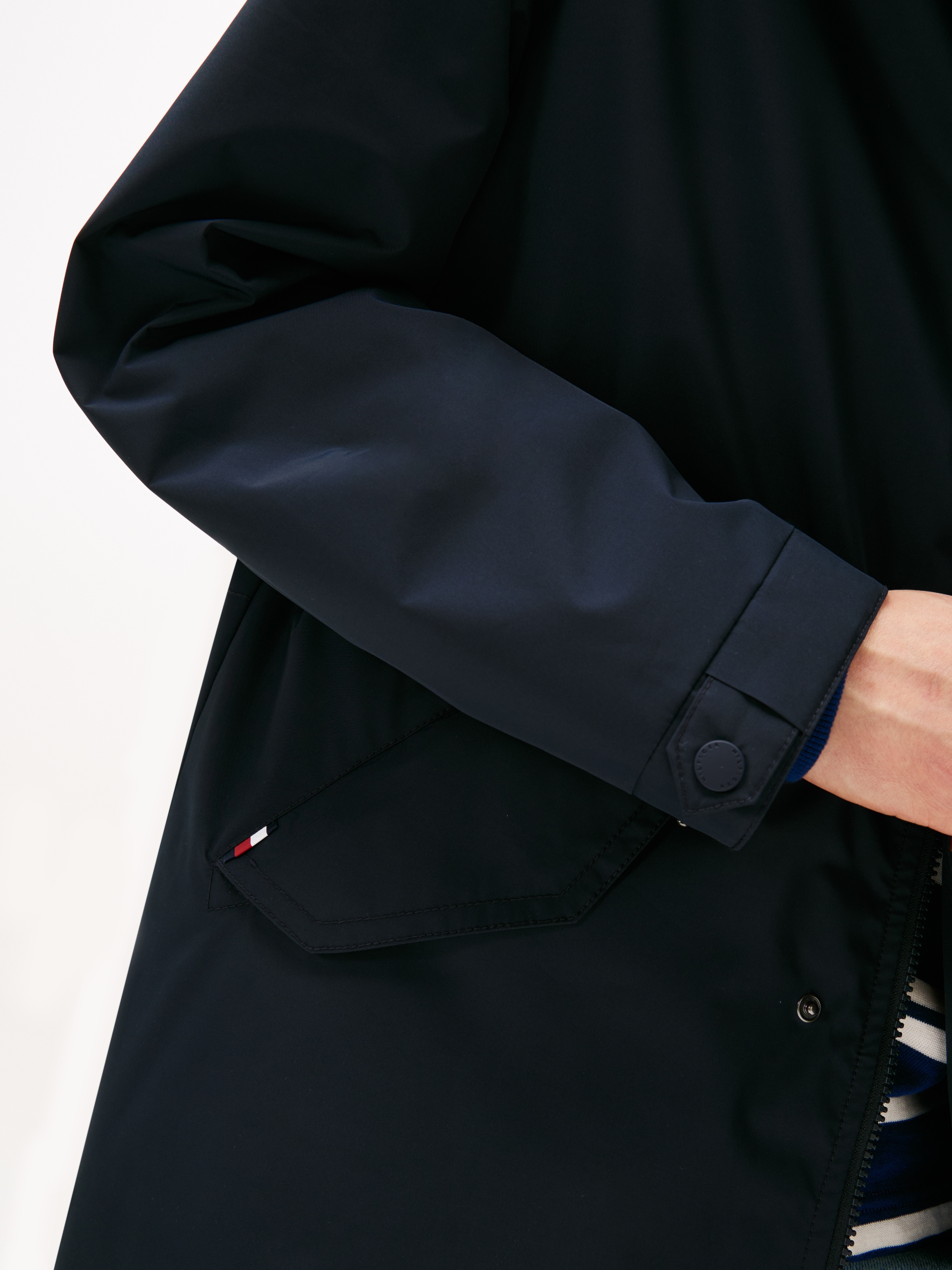 Tommy Hilfiger Parka »PACKABLE PARKA« mit Kapuze Winterjacke, Outdoorjacke oversize, feste Kapuze, wasserabweisend, Reg