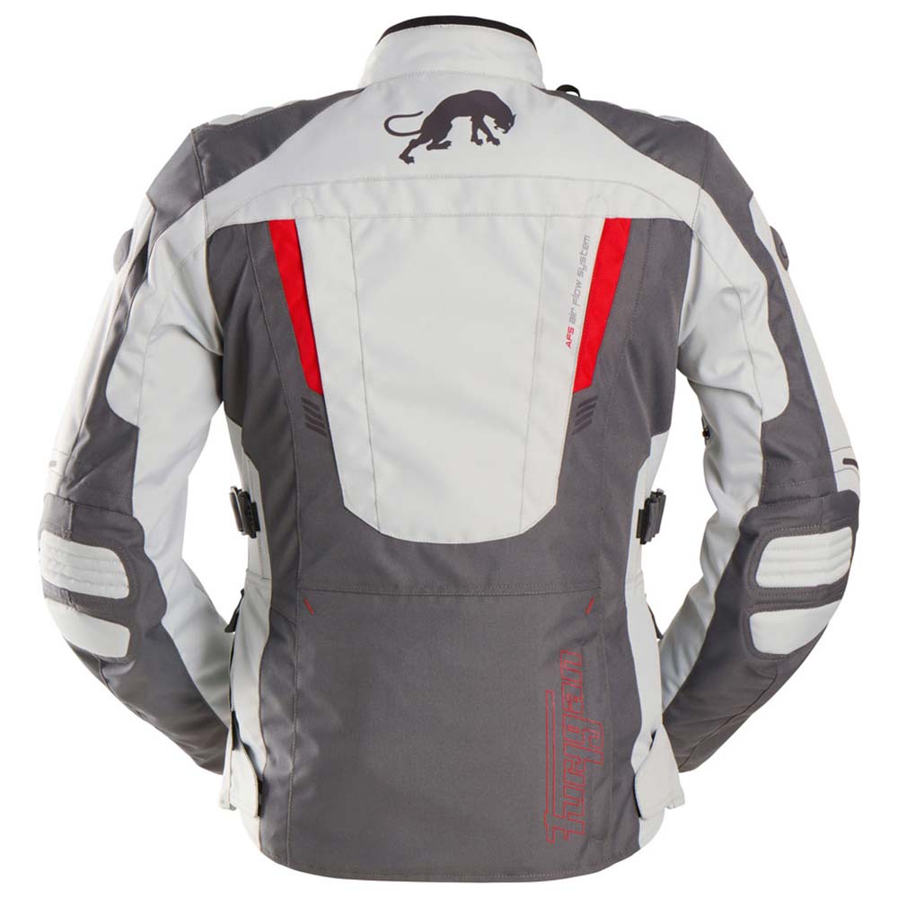 Furygan - Veste femme Apalaches Lady Evo Gris / Gris Clair / Rouge