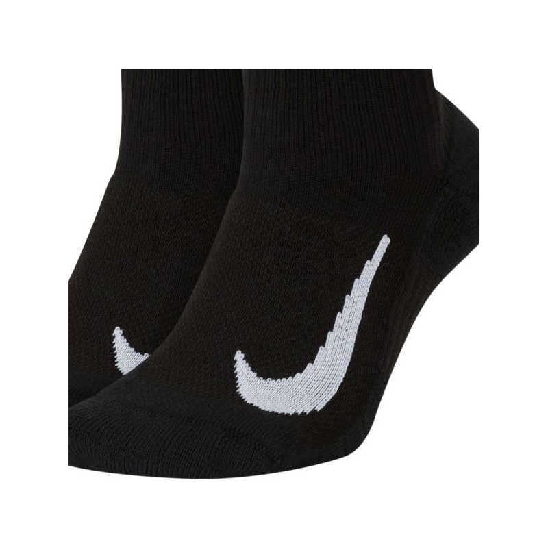 Chaussettes tennis NikeCourt x2 Quarter Multiplier noir