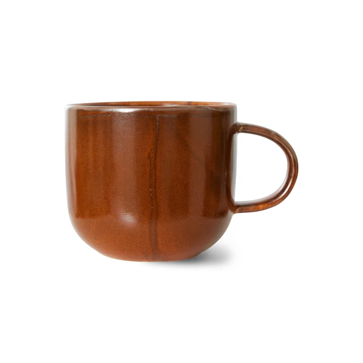 HKliving - Chef Ceramics Becher, 320 ml, burned orange