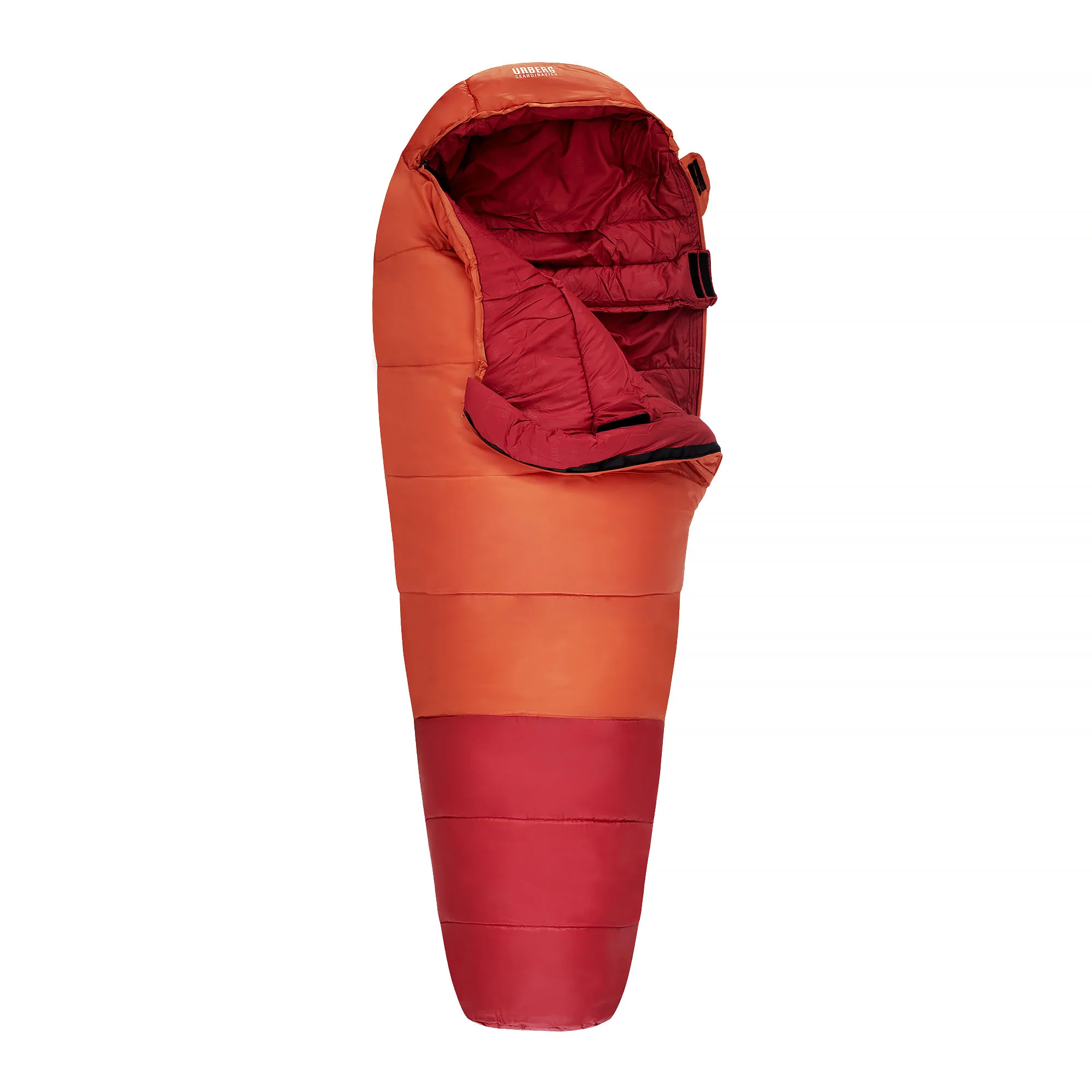 Urberg 3-season Sleeping Bag G5 Chili/Rio Red