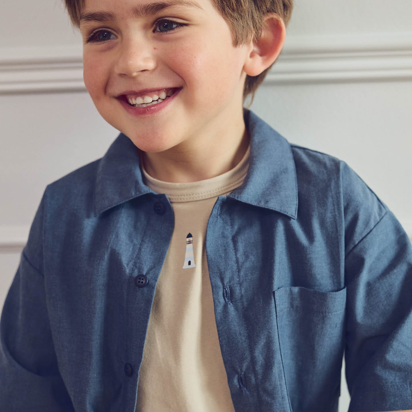 Müsli Skjorte Chambray