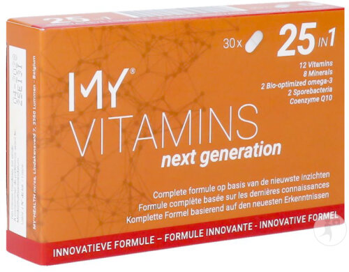 My Health My Vitamins Next Generation 30 Comprimés