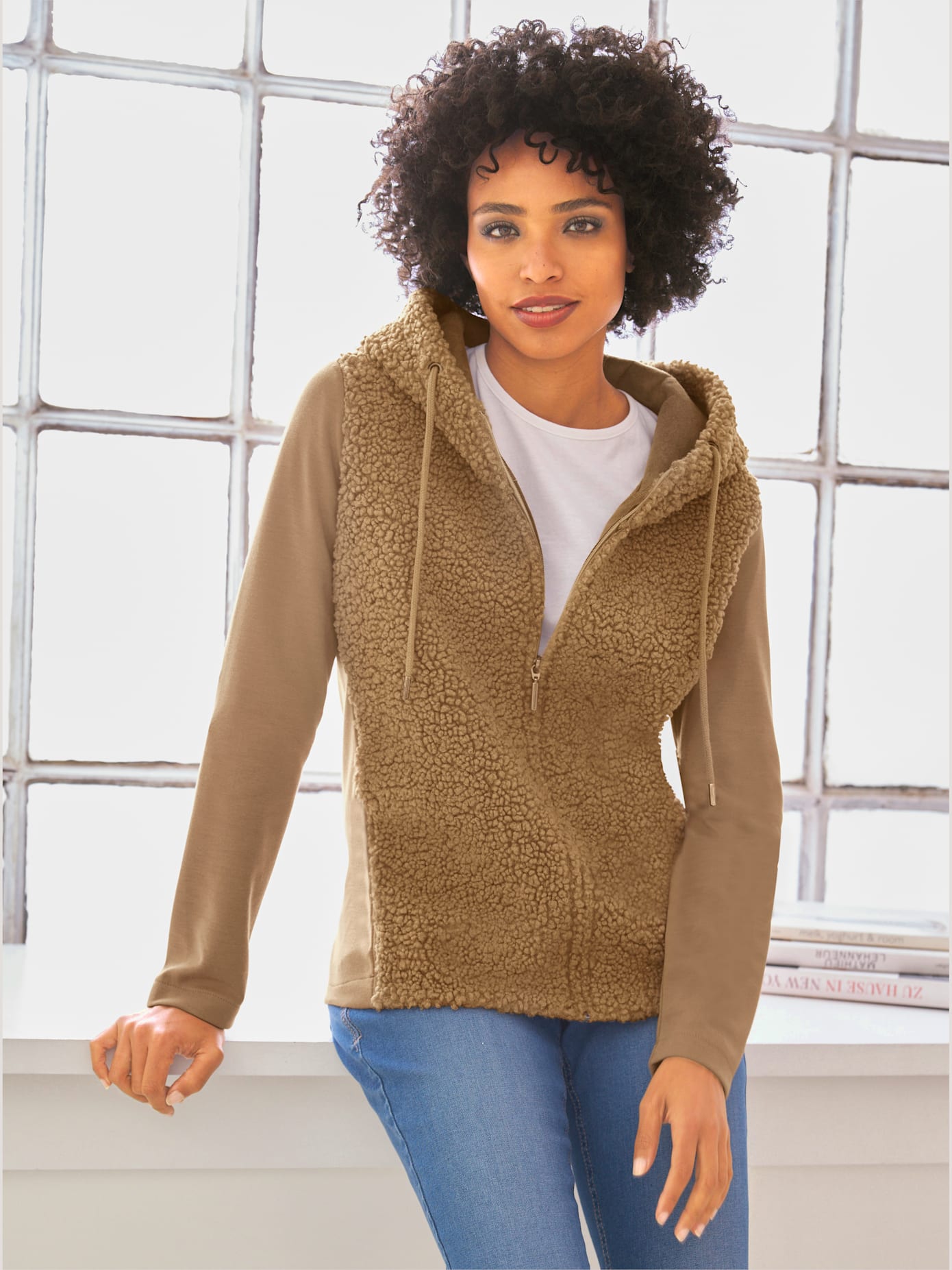 Veste sweat polaire