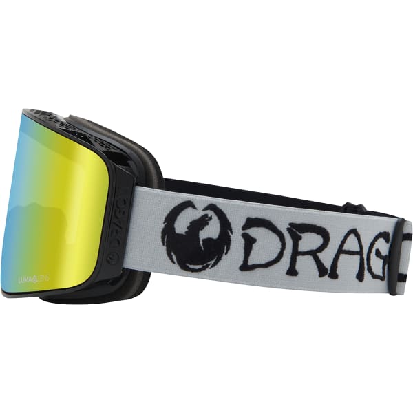 Masque de ski DRAGON NFX MAG OTG BONUS CLASSICGREY/LLGOLDION+LLAMBER