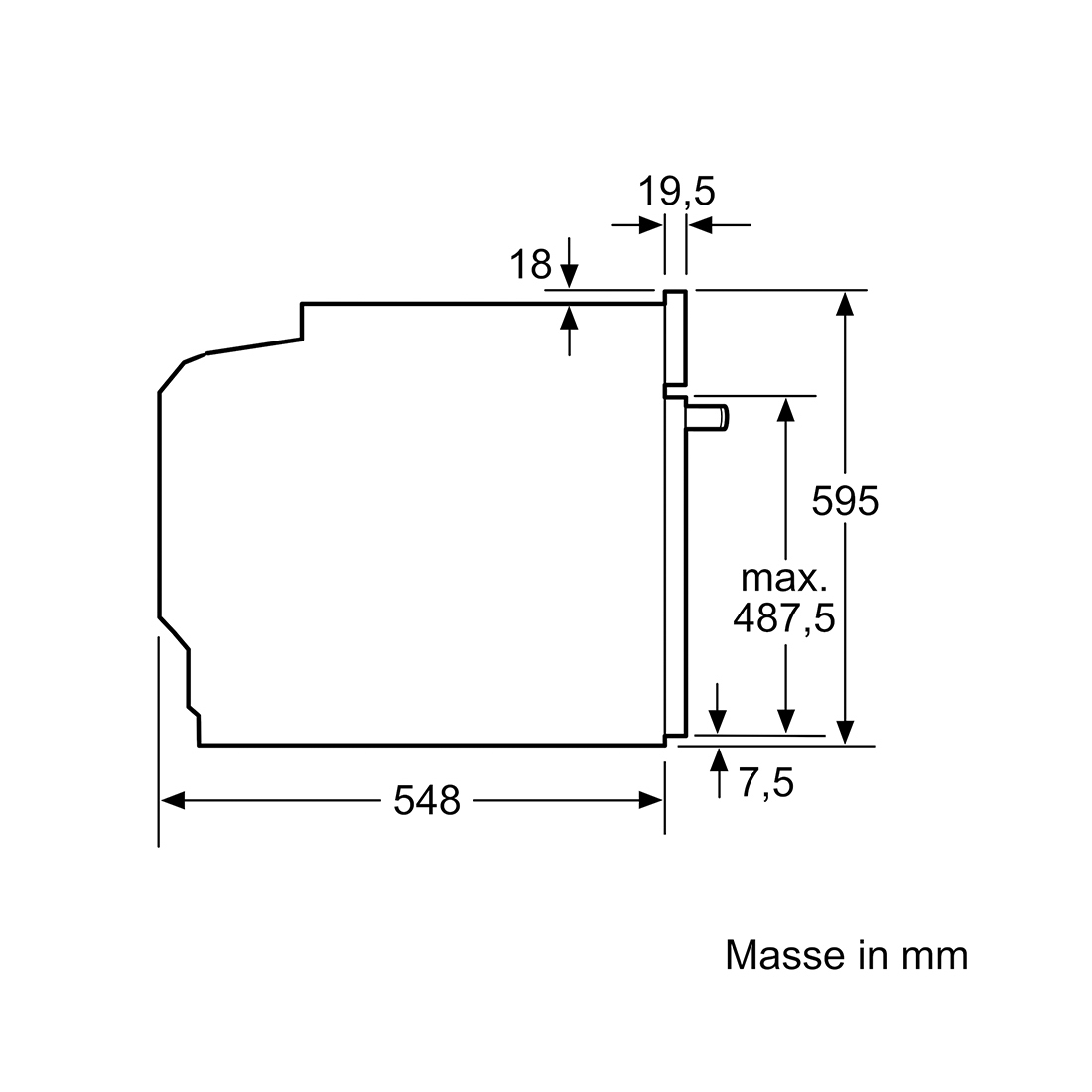 Bosch HBG7784B1 Einbau-Backofen 230V