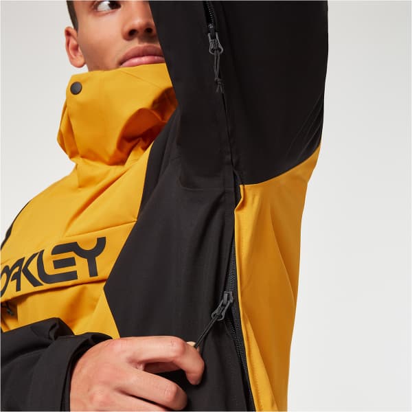 Veste de ski OAKLEY TNP TBT INSULATED ANORAK AMBER YELLOW/BLACKOUT