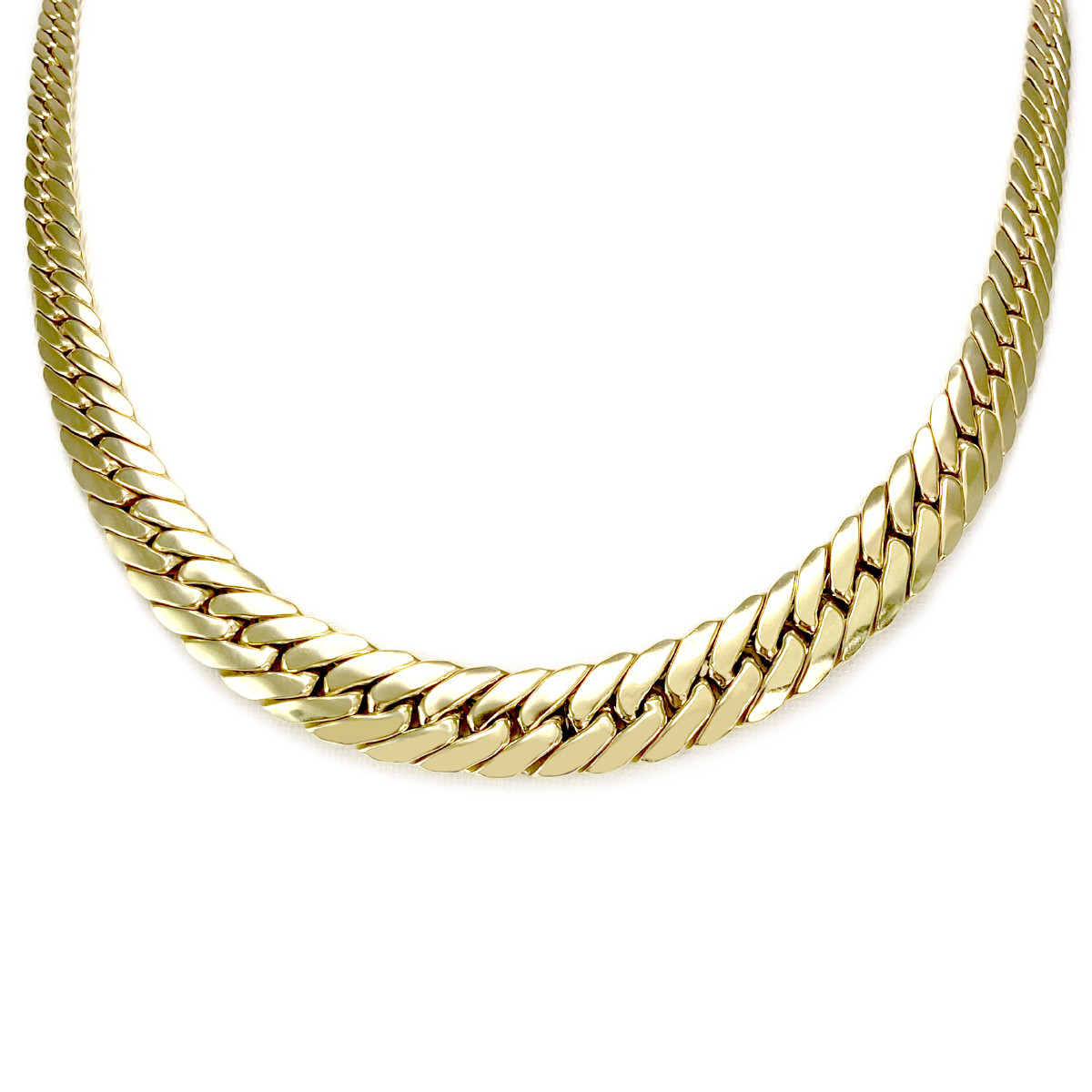Collier d'occasion or 750 jaune maille anglaise 42 cm