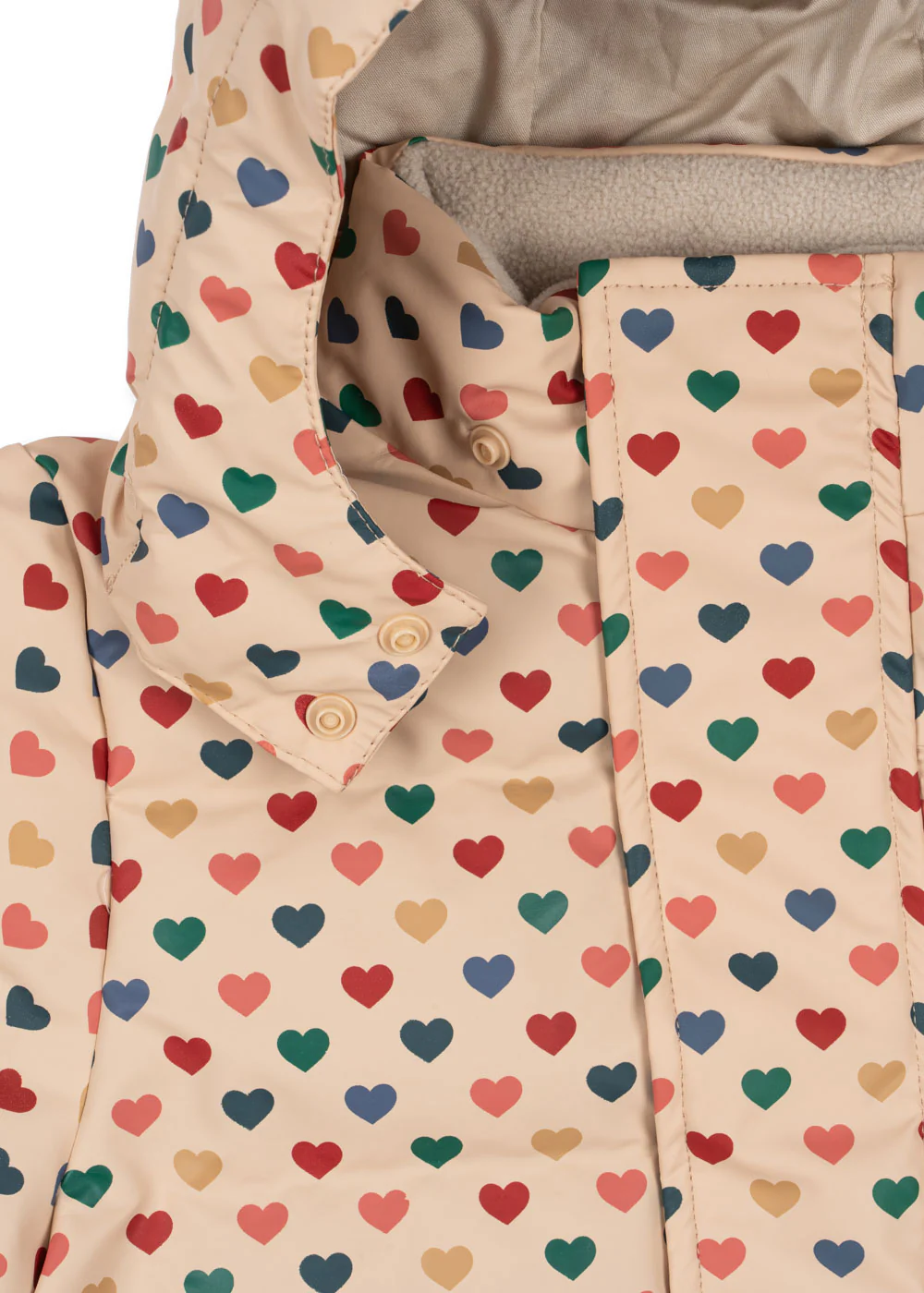 Ace vinterjakke - coeur colorè frappe - 2Y