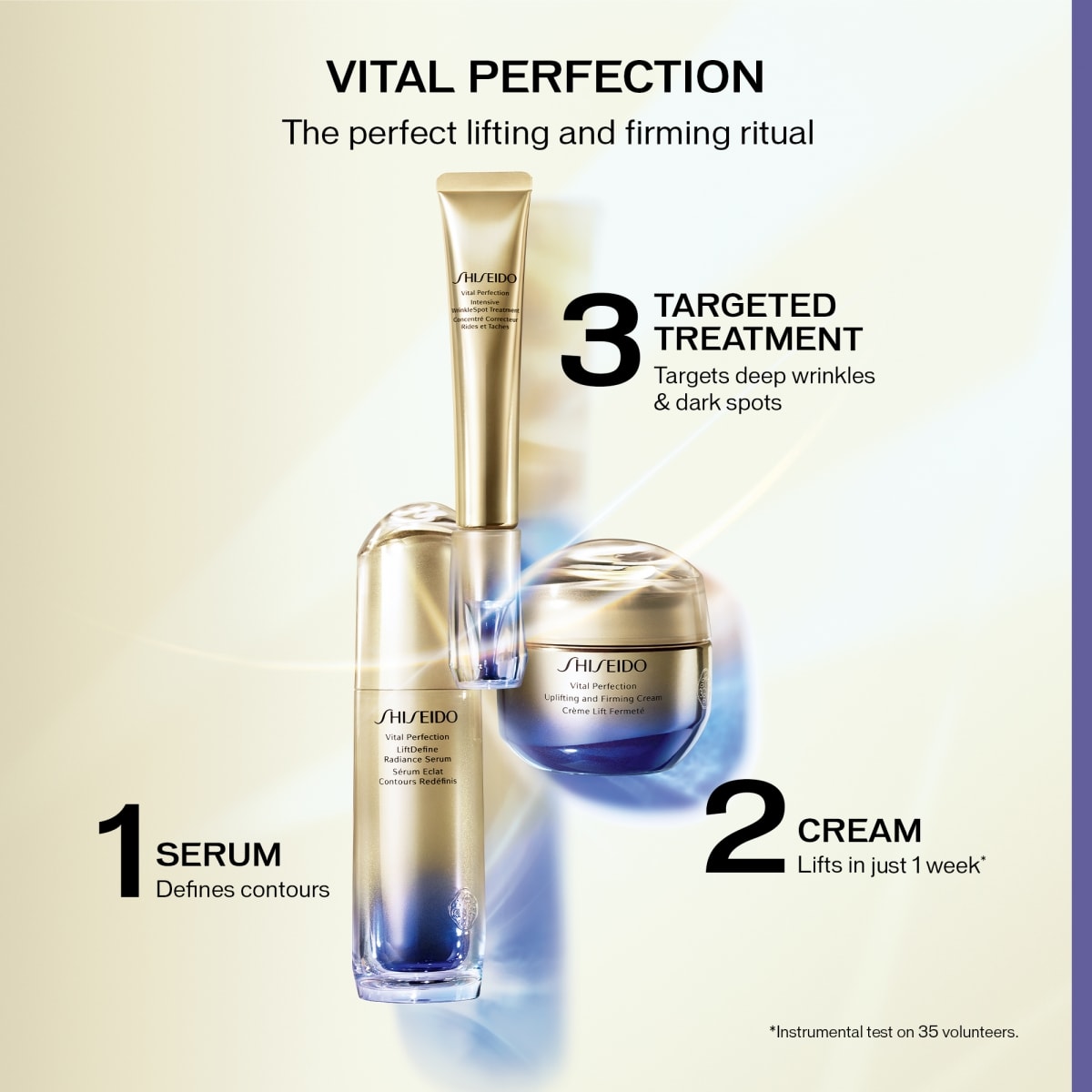 SHISEIDO Vital Perfection Sérum Eclat Contours Redéfinis