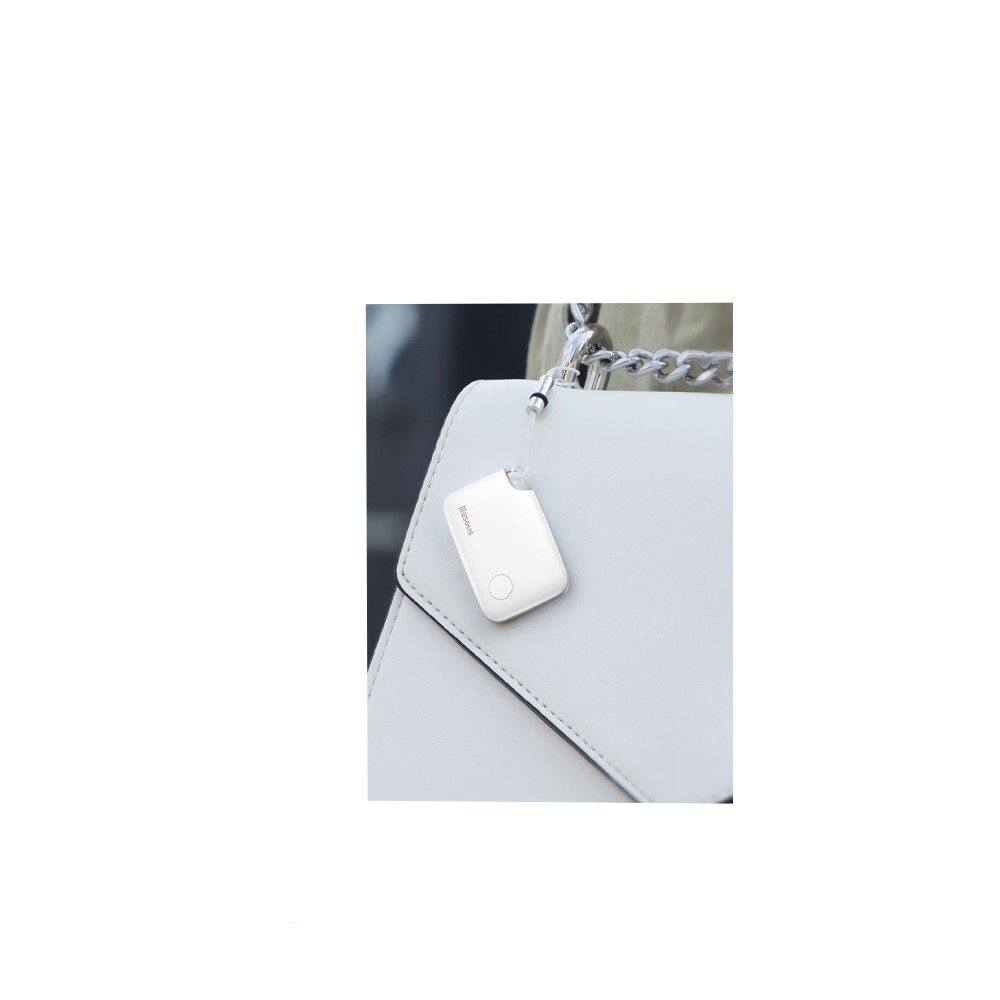 T2 Rope Bluetooth Keyfinder Smart Tracker mit Zwei-Wege Alarm für iOS / Android (Batteriebetrieben)   Schlaufe - Rosa