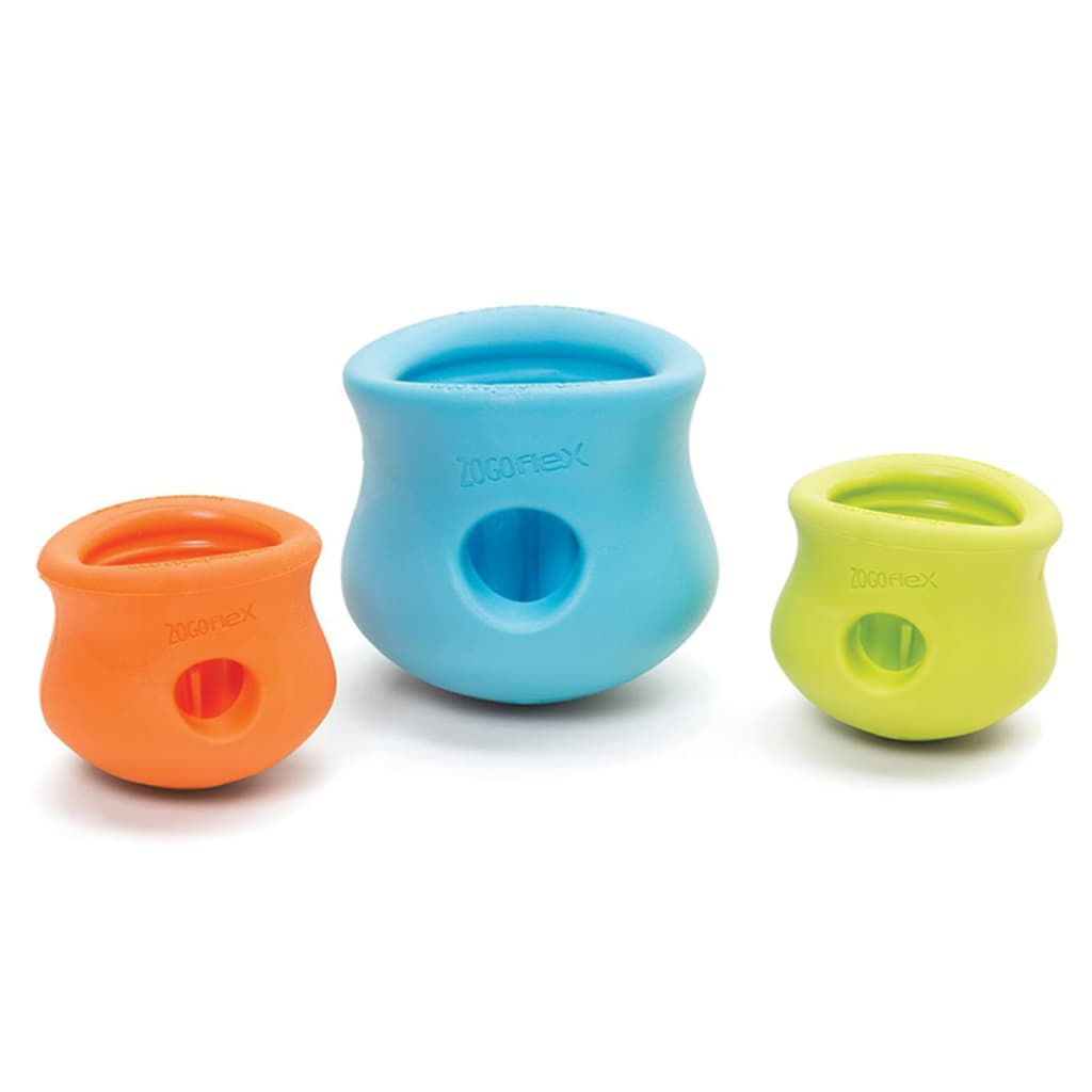 Jouet pour chiens avec zogoflex toppl orange mandarine s