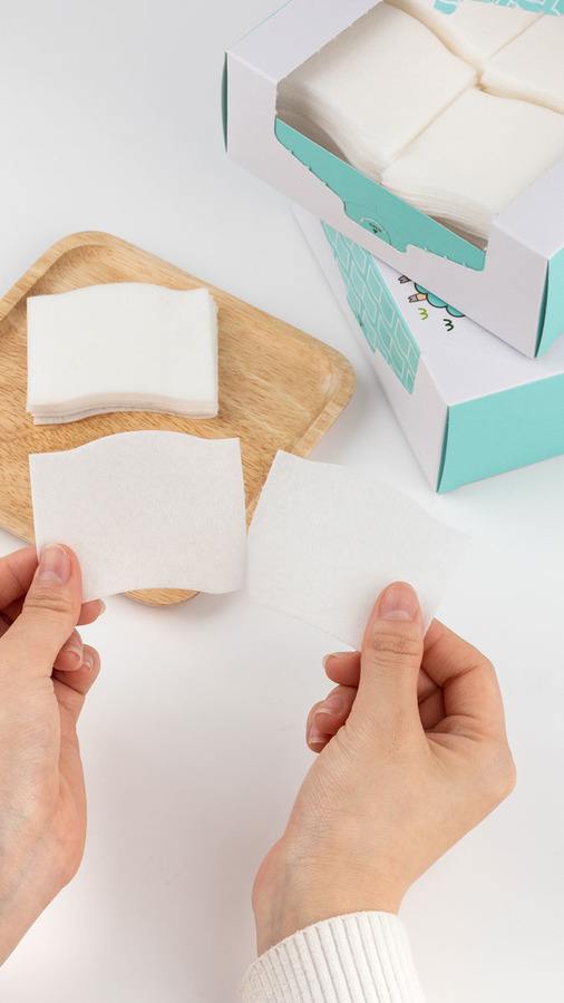 SOMISOME 1/2 Seeruse Cotton Pads 80pcs