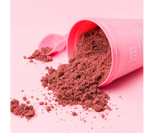 SAND & SKY Australian Pink Clay Smoothing Body Sand