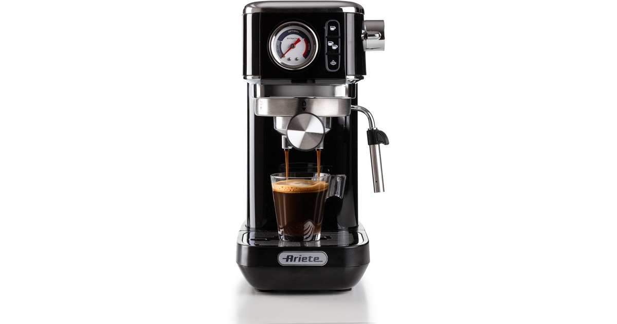 ArieteModerna Espresso Slim 1381/12 espressomachine  (Zwart)