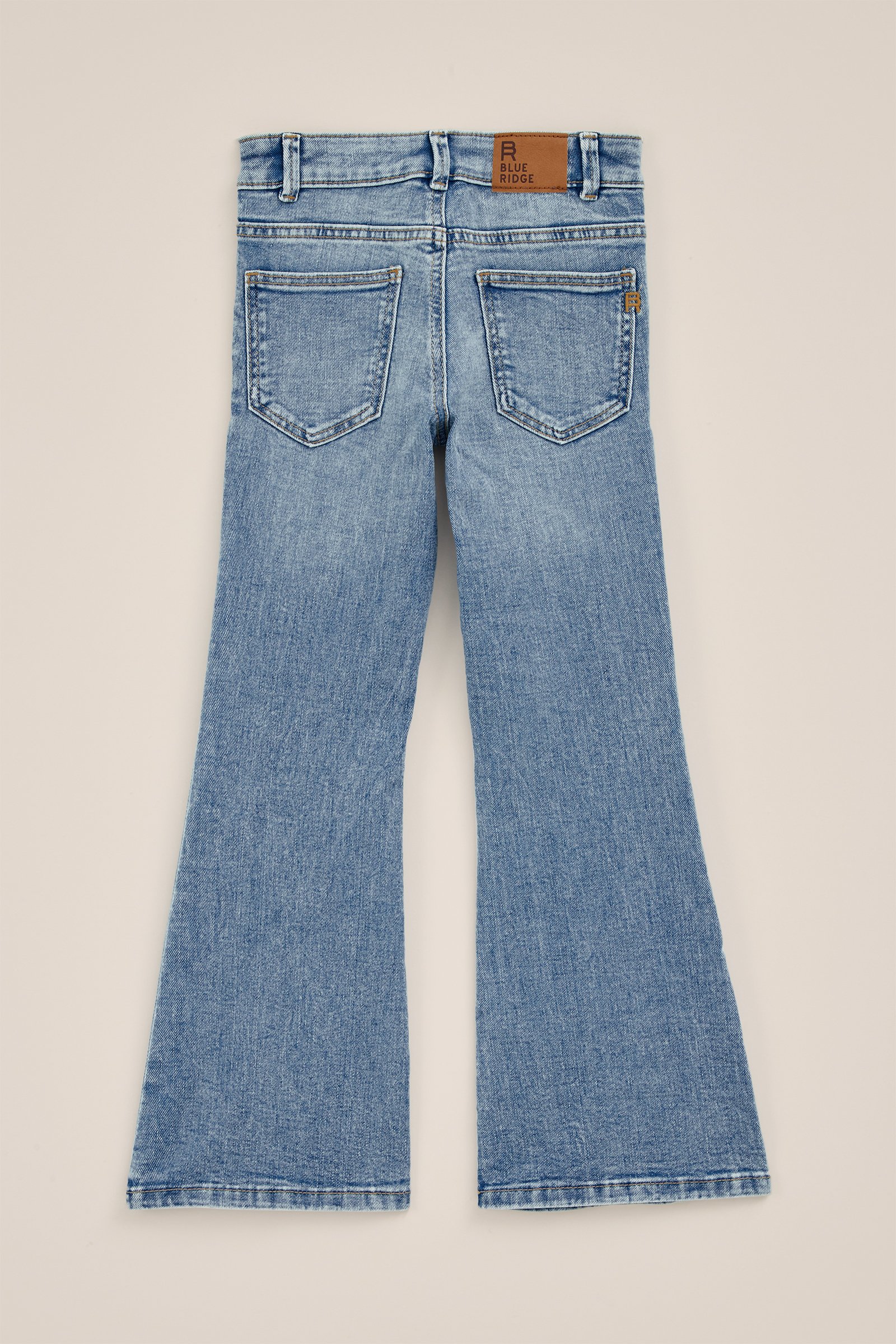 Meisjes flared jeans Blue Ridge Blauw