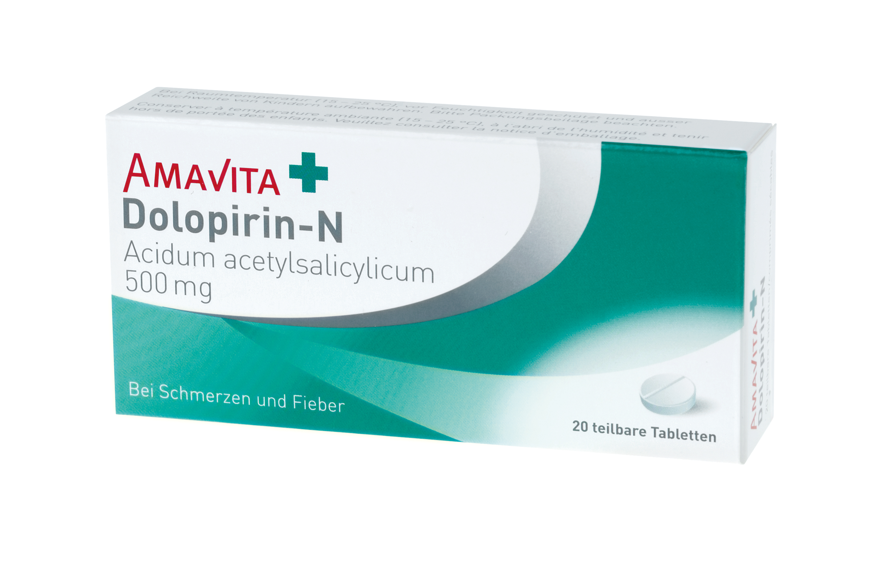 Amavita Dolopirin-N Tabl 500 mg Blist 20 Stk