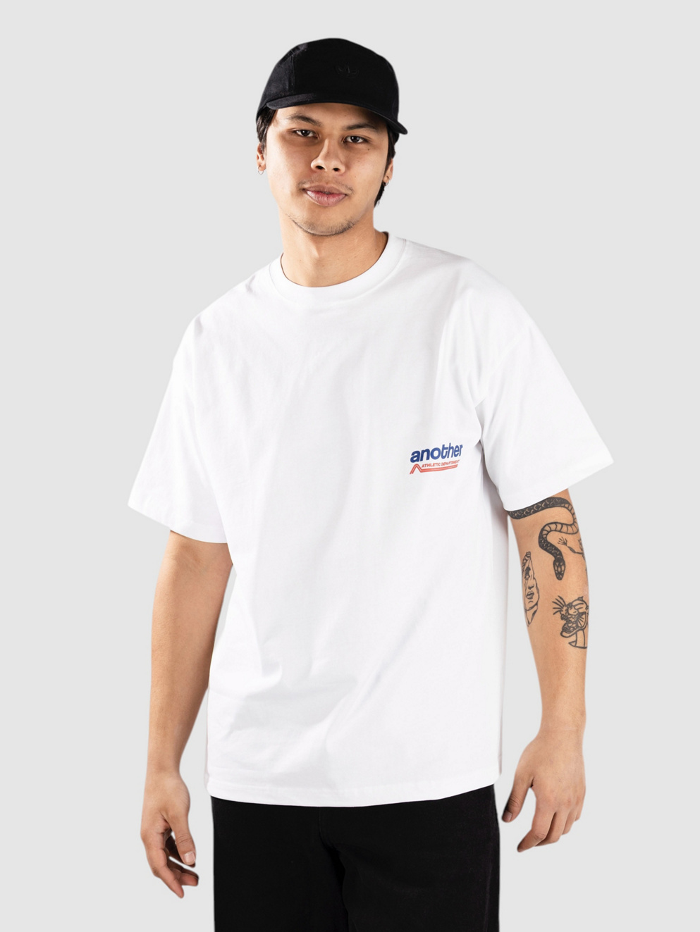 Another Cotton Lab Athl. Dept. Oversized T-Shirt white
