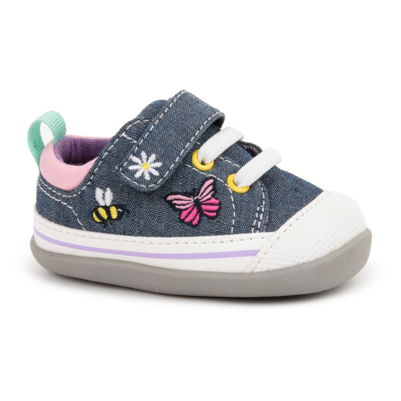 See Kai Run See Kai Run First Walker Stevie Chambray Garden