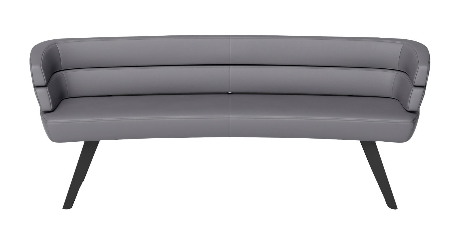 JOOP! Bank 230 cm Lederbezug Longlife schiefer
