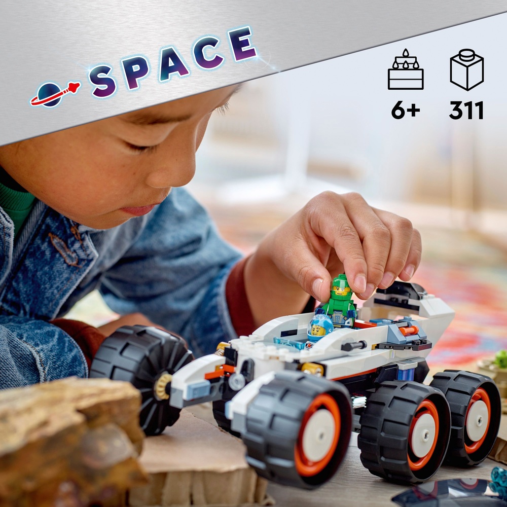 LEGO City 60431 Weltraum-Rover und außerirdisches Leben Set