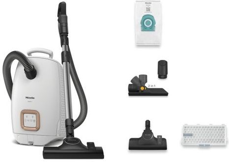 Miele Guard L1 Allergy - Stofzuiger met Zak - Briljantwit - HEPA - 890W