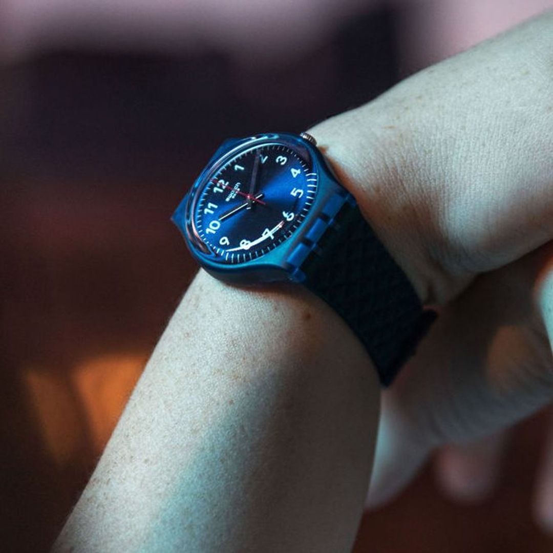 Swatch Original 34 Bluenel