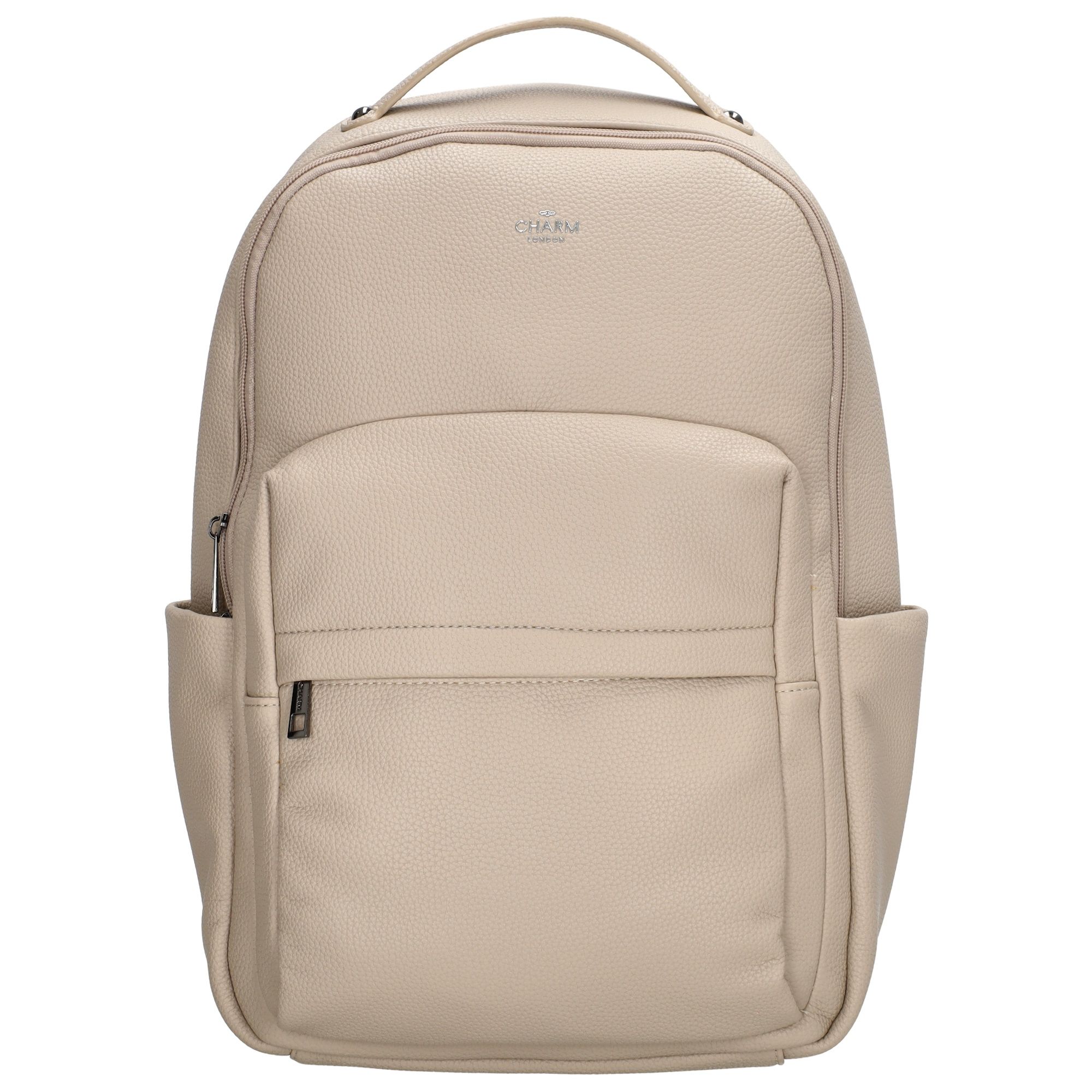 Charm London Mulberry Street Rugzak 15,6 inch Beige