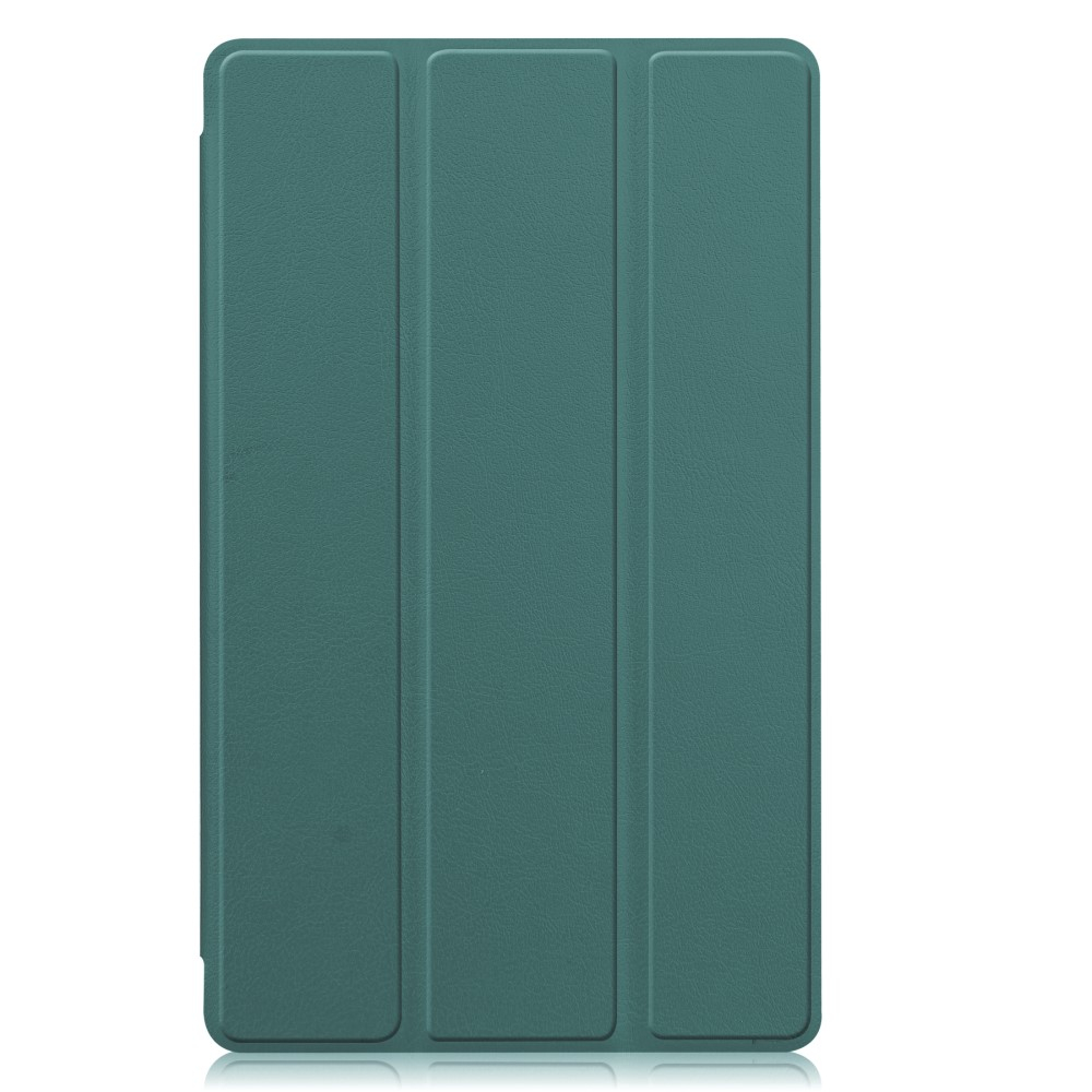 Samsung Galaxy Tab A7 Lite Leder Tasche Smart Cover Hülle - Grün