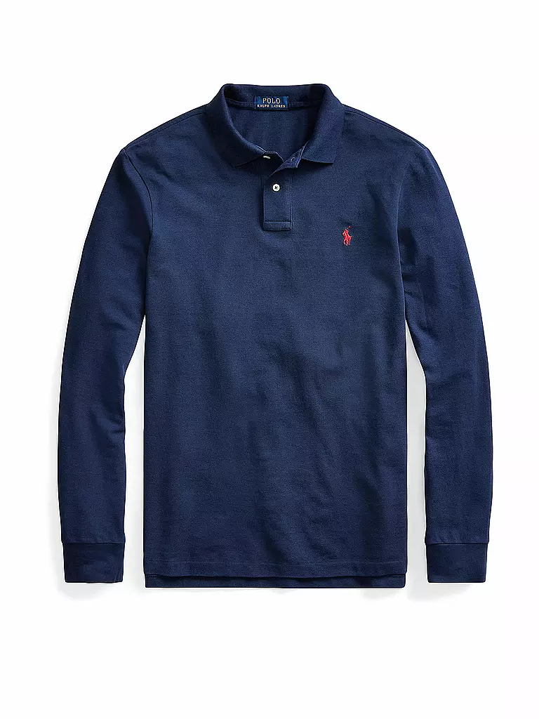 POLO RALPH LAUREN Poloshirt Custom Slim Fit dunkelblau
