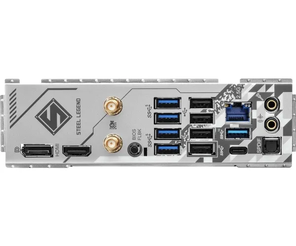 ASRock B650 Steel Legend WiFi - Bundkort - ATX - Socket AM5 - AMD B650 Chipset - USB-C 3.2 Gen 2x2, USB 3.2 Gen 2, USB-C 3.2 Gen 1, USB 3.2 Gen 1 - 2.5 Gigabit LAN, Wi-Fi 6E, Bluetooth - onboard grafik (CPU påkrævet) - HD Audio (8-kanaler)
