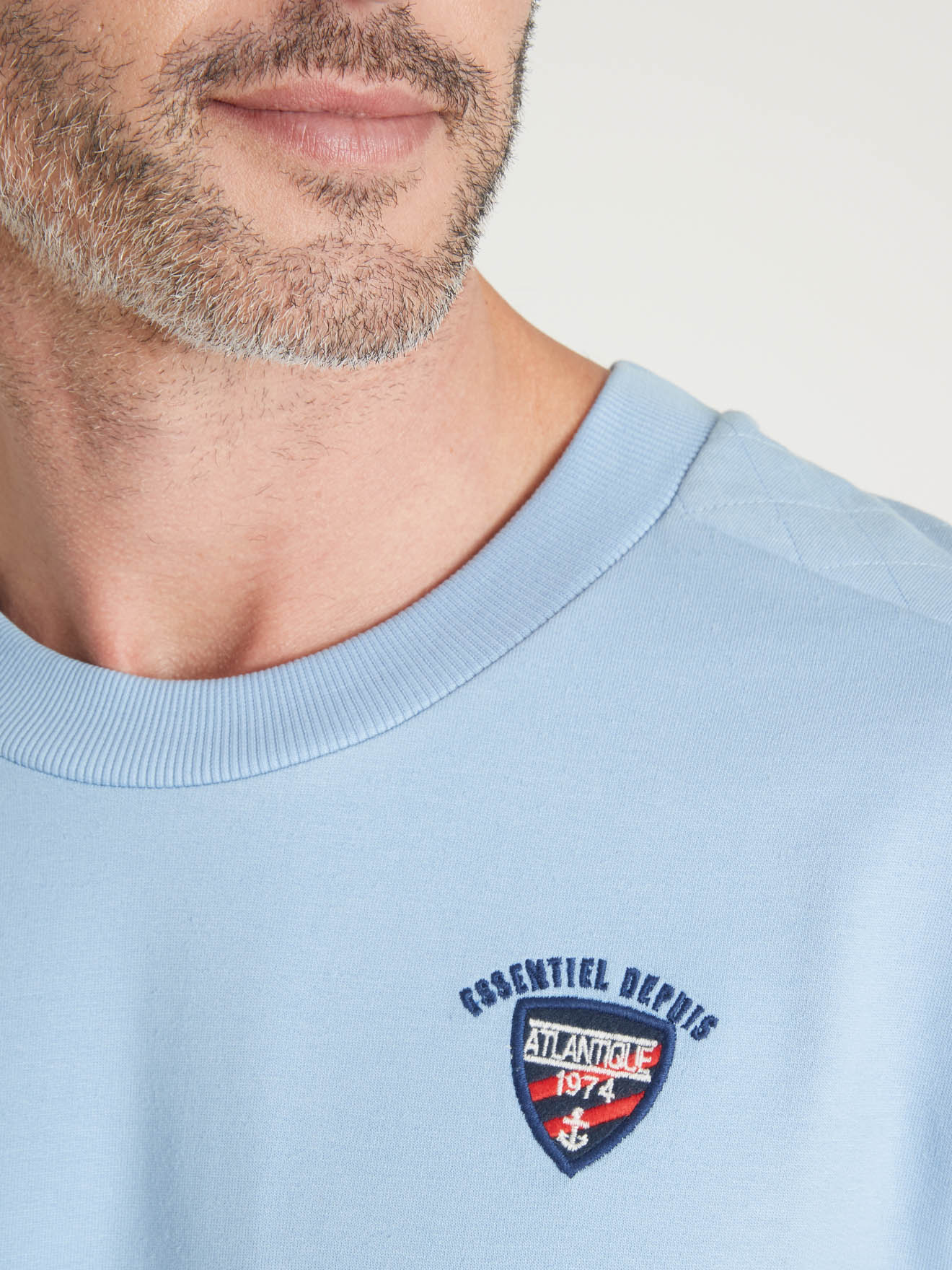 Sweat-shirt molleton gratté