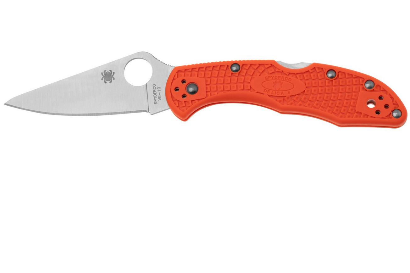 Spyderco Delica 4 Orange C11FPOR zakmes
