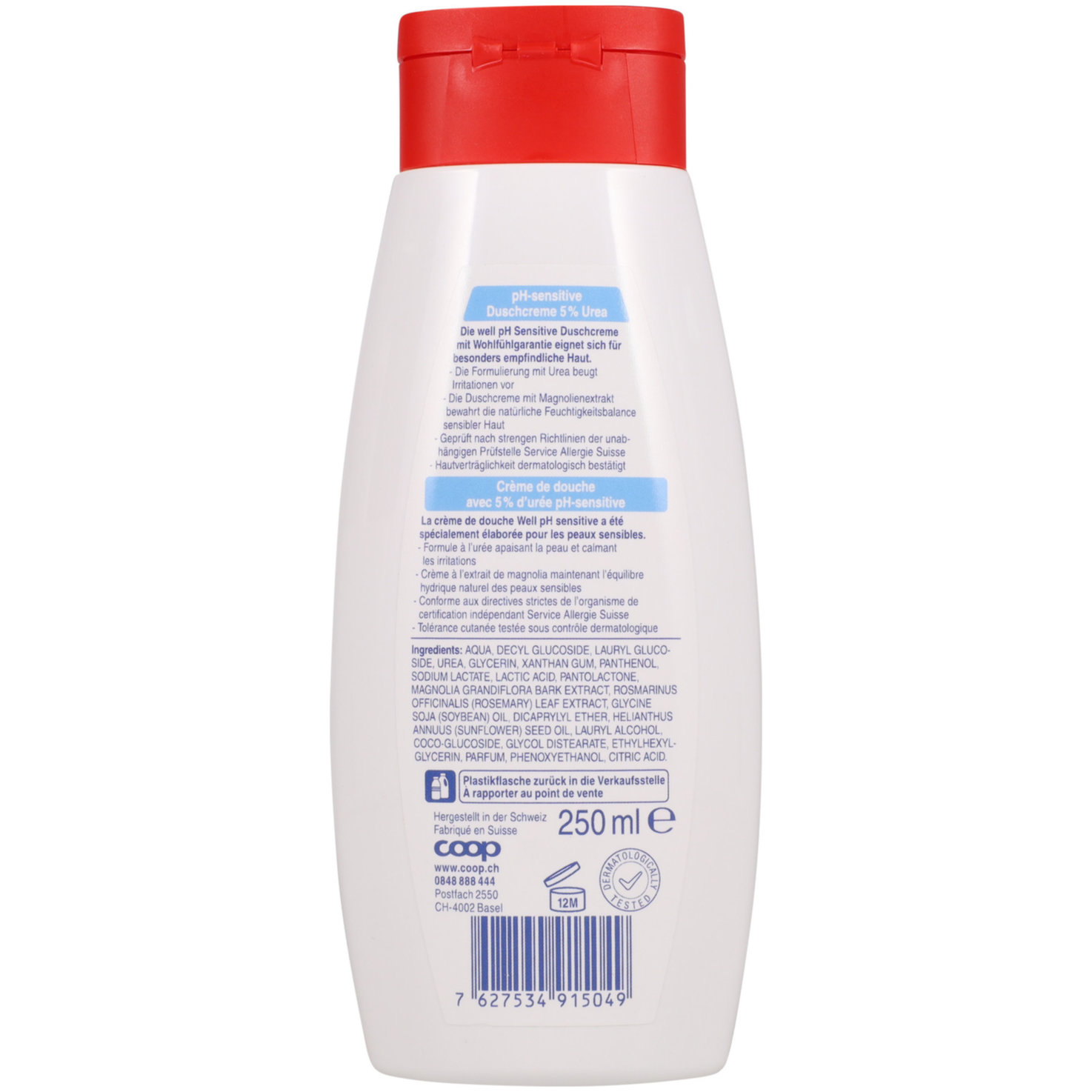 well pH-Sensitive Duschcreme Urea