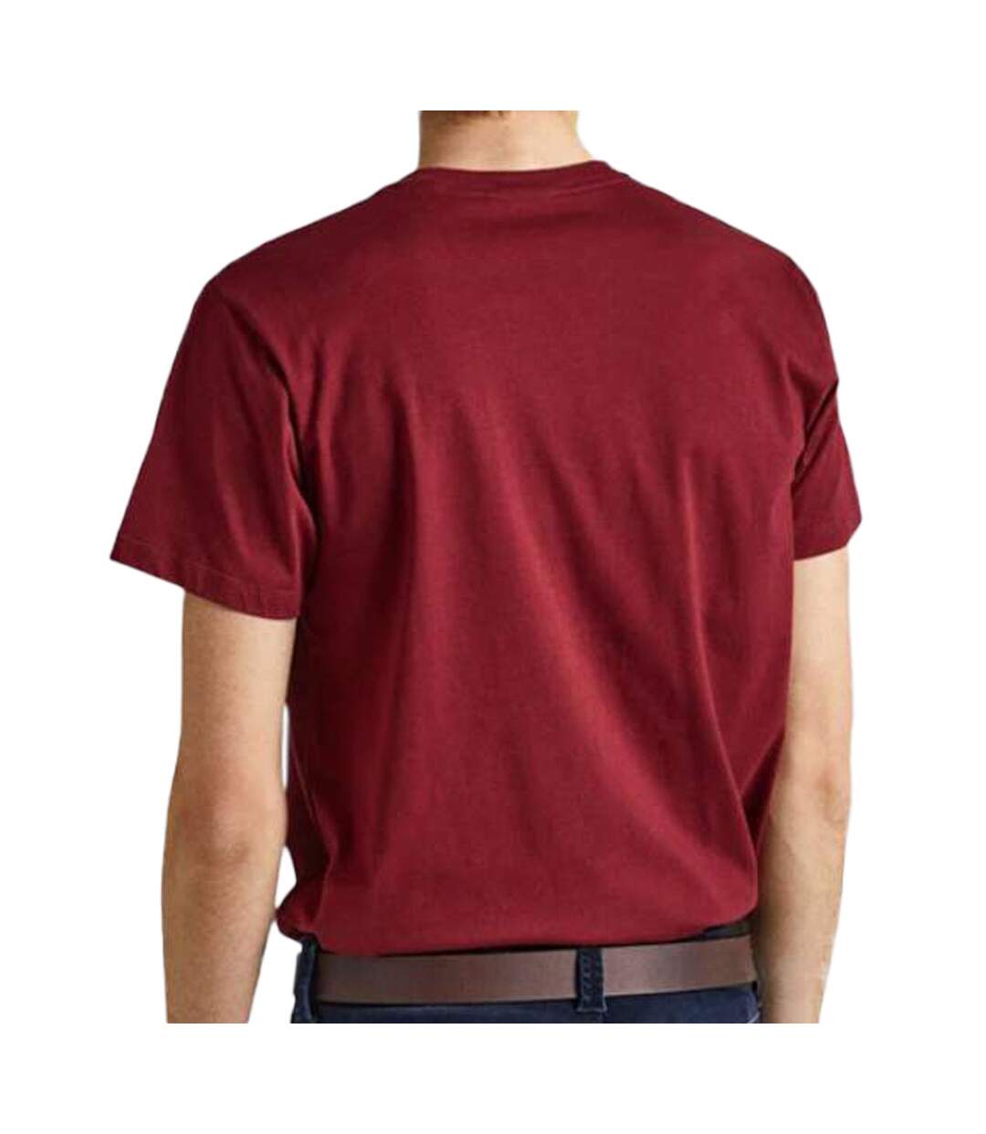 T-shirt Rouge Homme Pepe jeans Eggo N