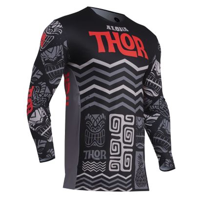 Maillot cross Thor PRIME - ALOHA 2024 - Noir / Gris