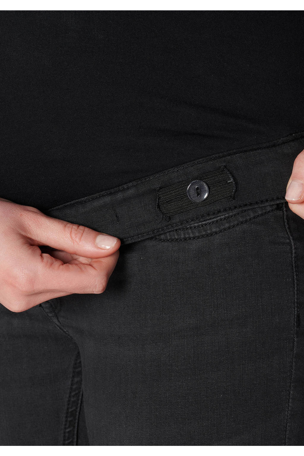 Noppies zwangerschaps jeggingElla black denim
