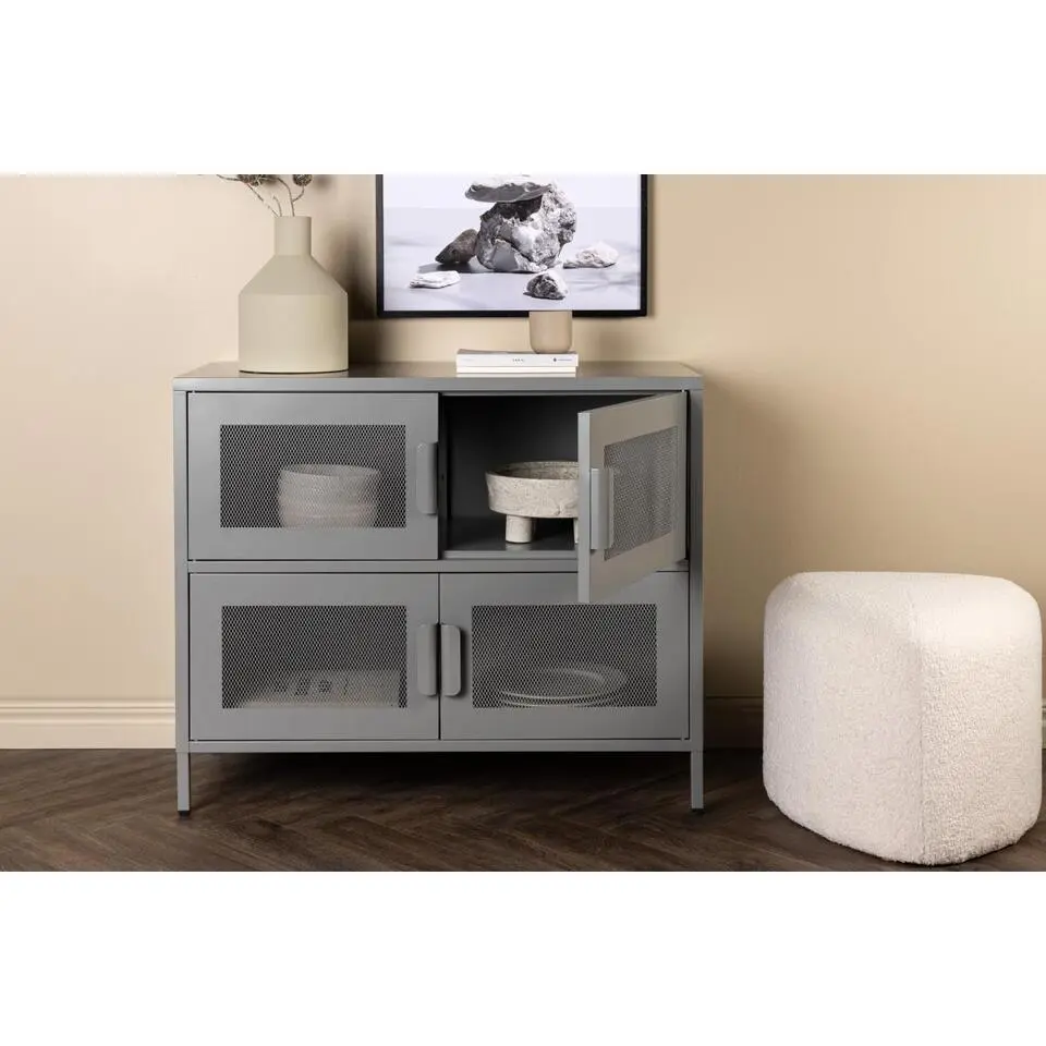 Svea - Niro dressoir - 90 cm - grijs