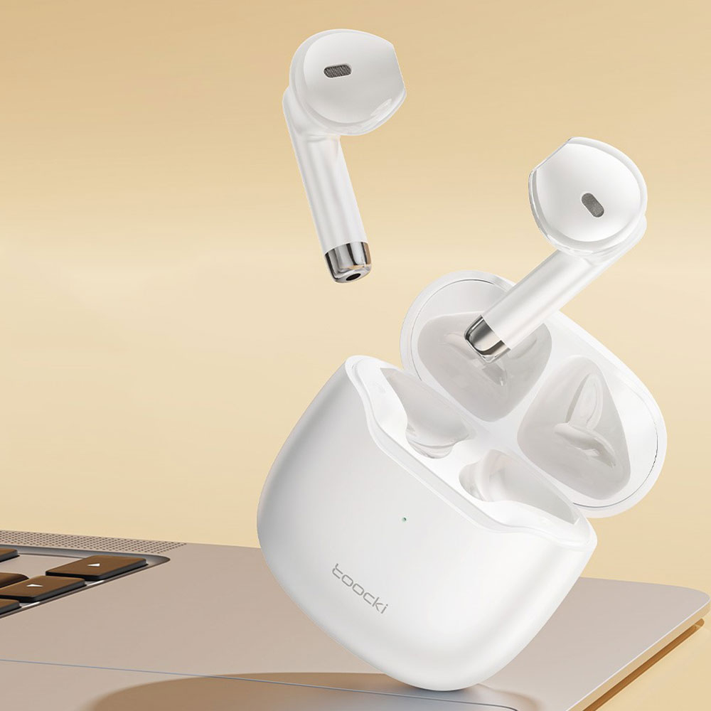 Bluetooth 5.3 In-Ear Kopfhörer True Wireless Headset   Ladecase (320mAh) (IPX4) - Weiss