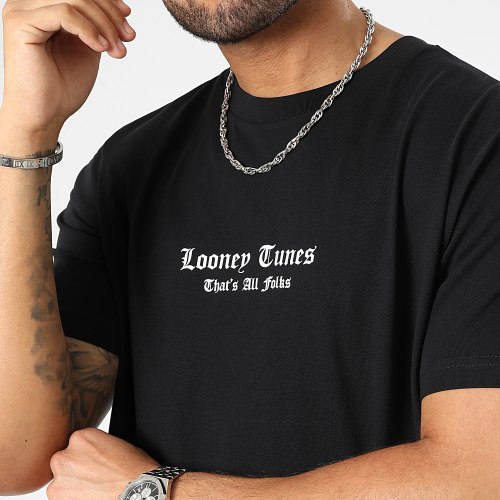 Tee Shirt Oversize Large Sylvester Graff Noir