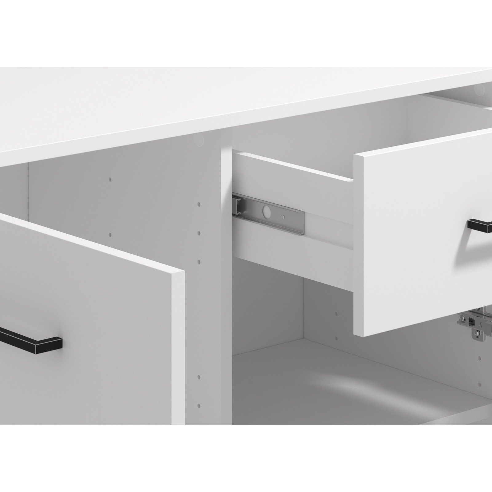 Kommode Vienna, Dekor weiss, 138 x 90 x 40 cm