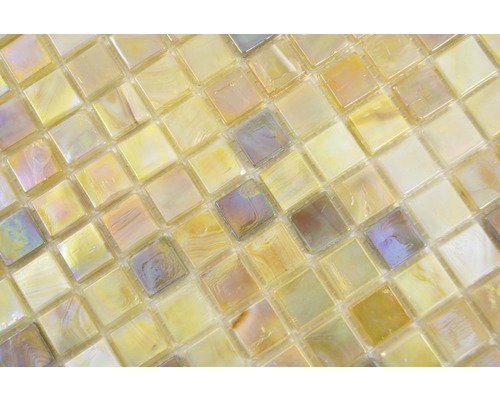Glasmozaïek GM MRY 556 mix 31,7x31,7 cm mix beige