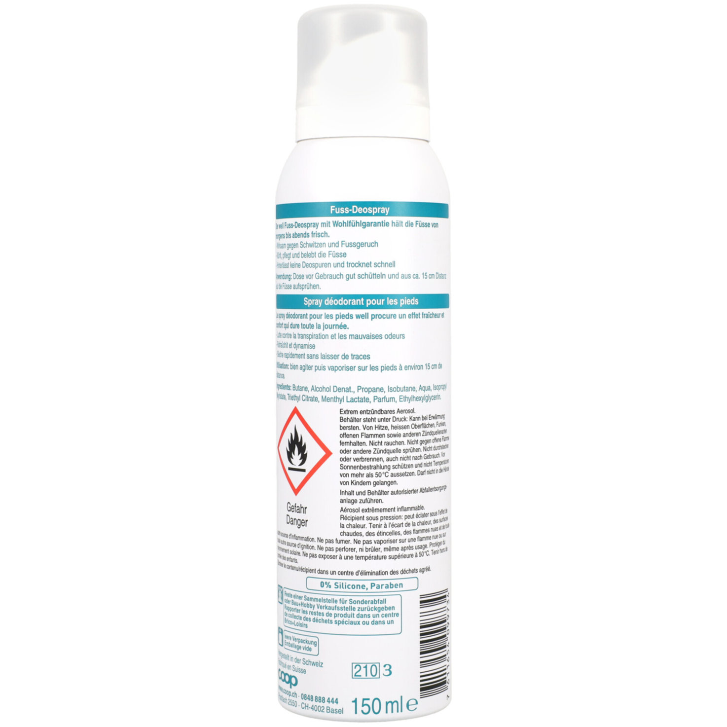 well Fuss Deospray