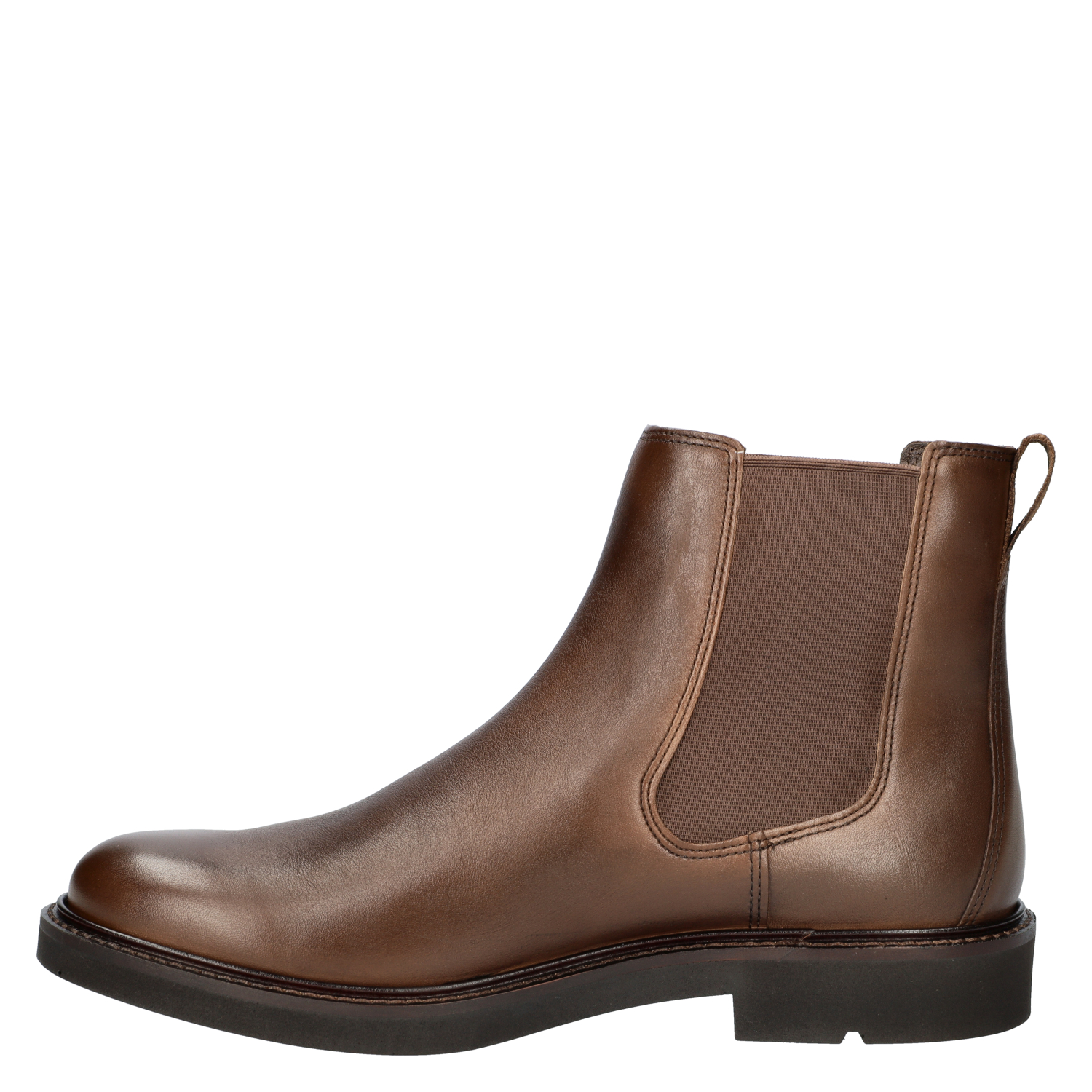 Metropole London heren chelseaboot Ecco Bruin