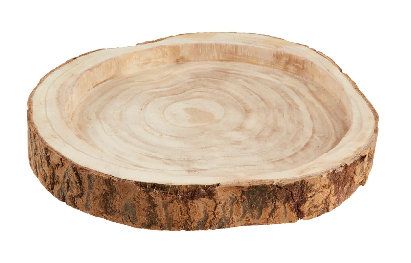 Schale Holzscheibe 35 cm