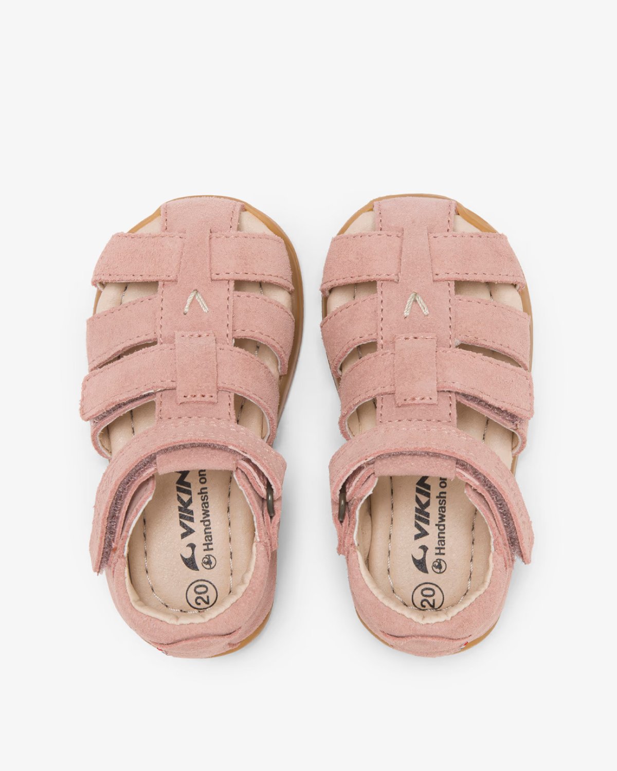 Viking Sandaler Baby – Skinn, Barfotsåle | Alv Lonn Barefoot Sandal 1V