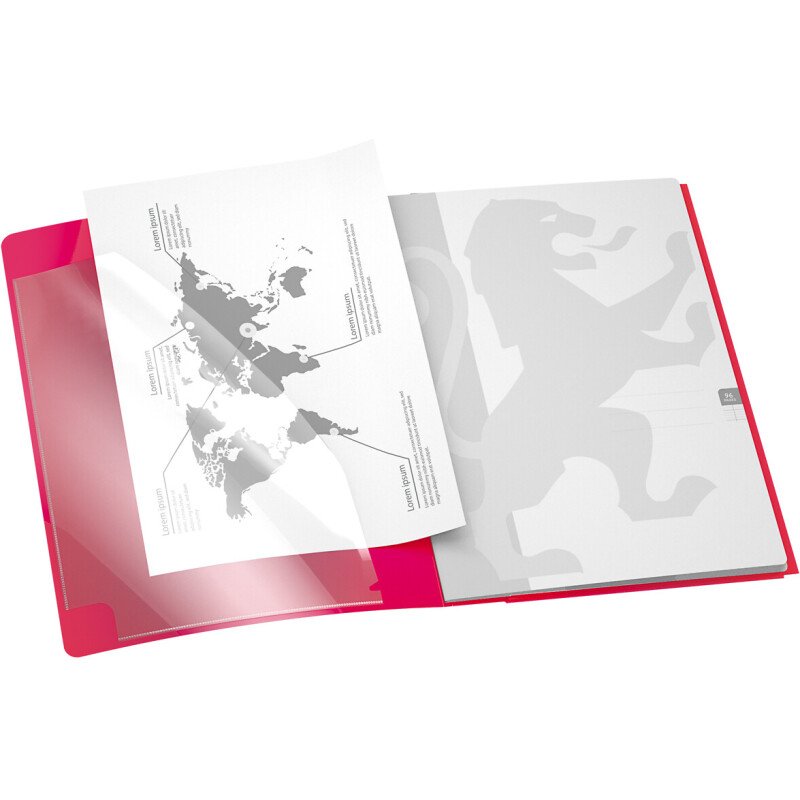 Cahier Oxford easybook A4 grands carreaux seyès 96 pages agrafées couverture polypro