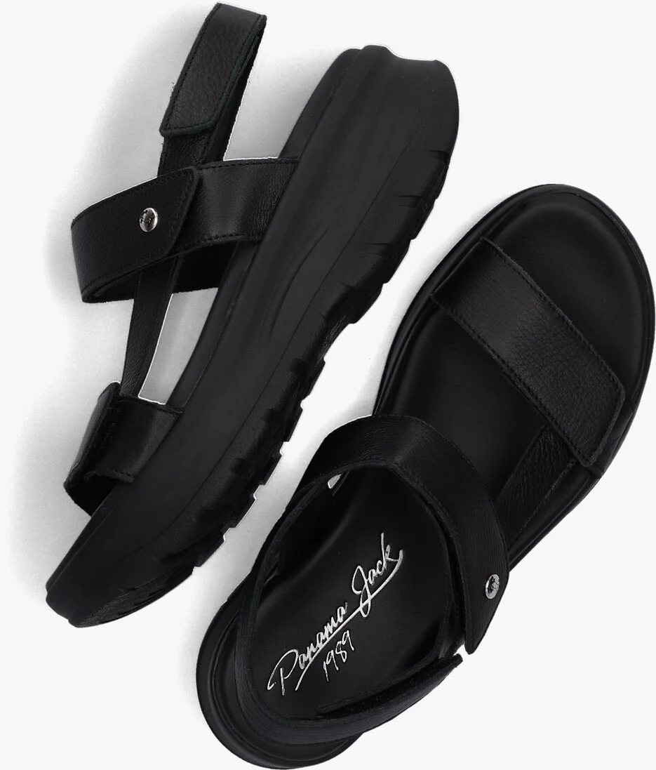 PANAMA JACK zwarte panama jack sandalen noor